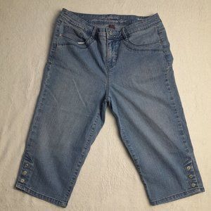 Gloria Vanderbilt Skimmer Capris - Size 8P